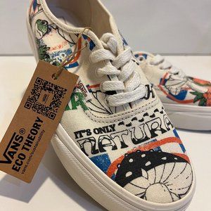 NEW w/tags VANS Eco Theory Sneakers ~ Skateboard SHOES ~ Earth & Nature ~ Sz 8.5